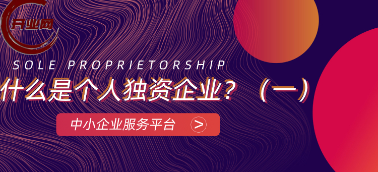 什么是个人独资企业?(一)